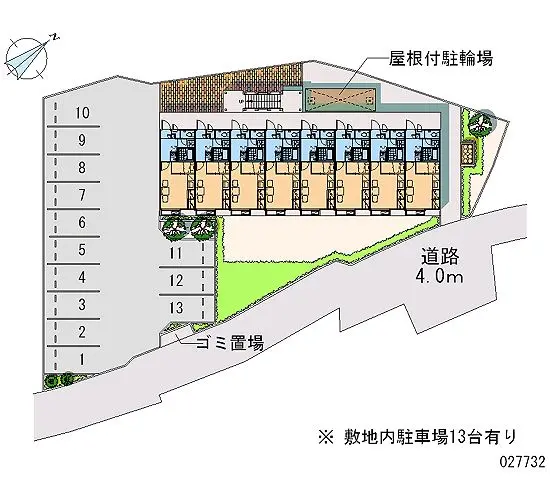 ★手数料０円★野洲市小篠原　月極駐車場（LP）